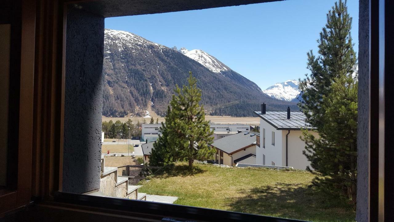 Relaxing Confortable Studio, Heated Garage, Skiroom Samedan Eksteriør billede